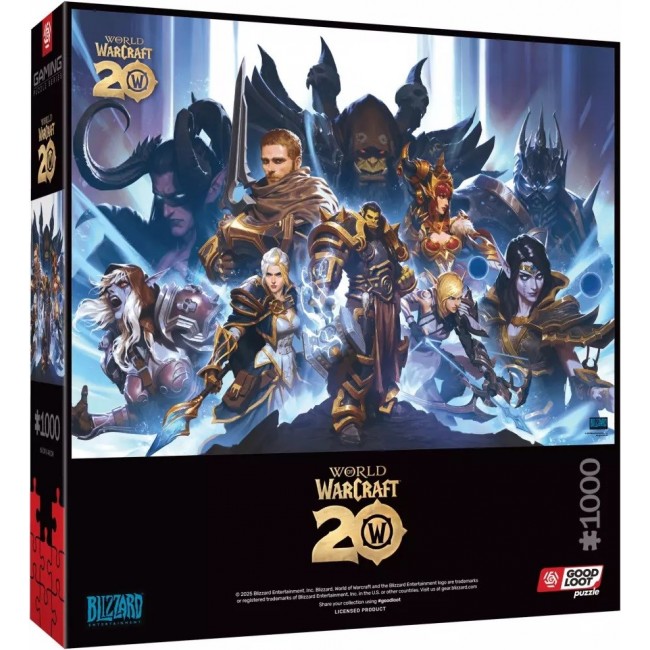 Puzzle Good Loot Gaming - World of Warcraft: 20th Anniversary 1000 pc(s)