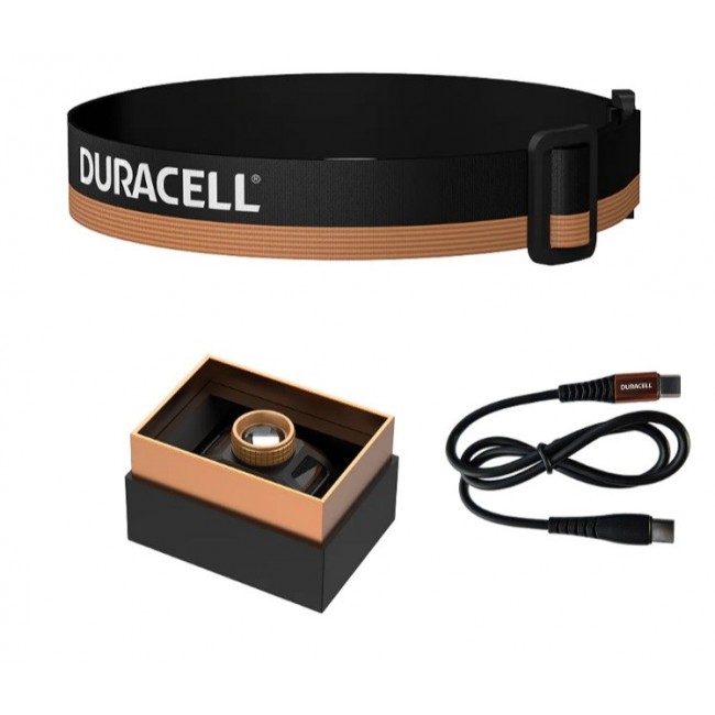 Duracell DH850R Gift Box Headlamp black, orange Duracell DH850R Gift Box Headlamp black, orange
