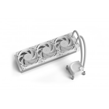 EK Water Blocks EK-Nucleus AIO CR360 Lux D-RGB Complete Water Cooling - White