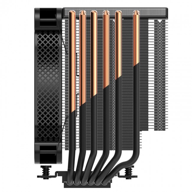 Jonsbo HX6250 Processor Heatsink/Radiator 14 cm Black 1 pc(s)