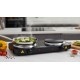 Esperanza EKH010K Electric cooker, top, 2 heating fields, black