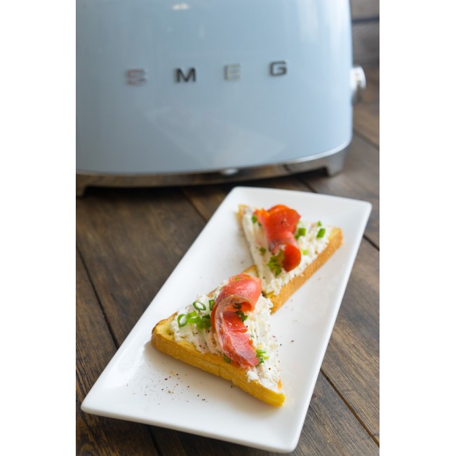 Smeg 50's Style Toaster TSF01PBEU Pastel Blue