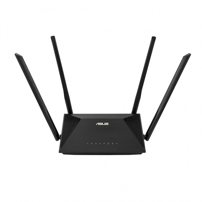 Asus | Wireless AX1800 Dual Band Gigabit Router, UK | RT-AX53U | 1201+600 Mbit/s | Mbit/s | Ethernet LAN (RJ-45) ports 4 | Mesh Support No | MU-MiMO Yes | No mobile broadband | Antenna type External antenna x 4 | 36 month(s) Asus | Wireless AX1800 Dual Band Gigabit Router, UK | RT-AX53U | 1201+600 Mbit/s | Mbit/s | Ethernet LAN (RJ-45) ports 4 | Mesh Support No | MU-MiMO Yes | No mobile broadband | Antenna type External antenna x 4 | 36 month(s)