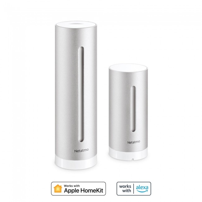 Netatmo NWS01-EC digital weather station Aluminum Wi-Fi Netatmo NWS01-EC digital weather station Aluminum Wi-Fi