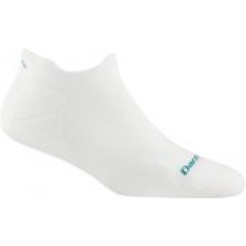 Skarpetki damskie Darn Tough Run No Show Tab Ultra-Lightweight with Cushion - white