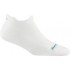Skarpetki damskie Darn Tough Run No Show Tab Ultra-Lightweight with Cushion - white