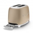 Smeg 50's Style Toaster TSF01CHMEU Champagne
