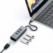 Satechi ST-TC2N1USB31AM laptop dock/port replicator USB 3.2 Gen 1 (3.1 Gen 1) Type-C Grey