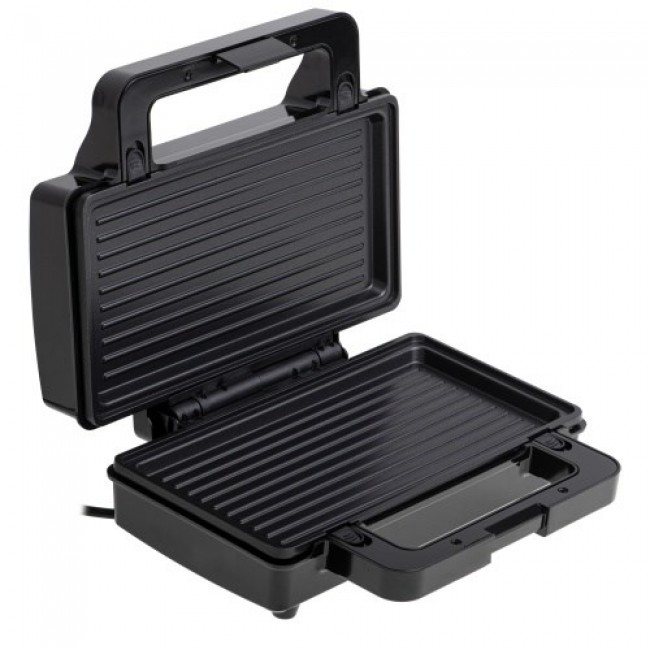 Adler CR 3074 Sandwich maker 2-in-1 Black, Stainless steel