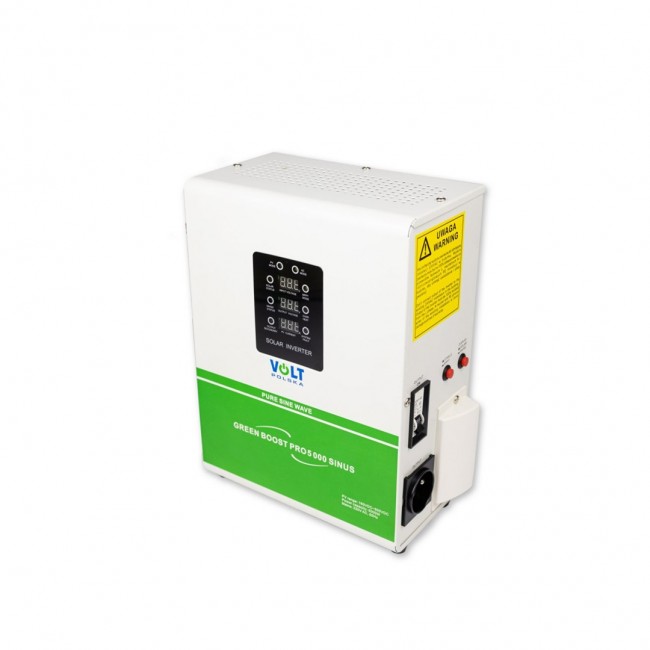 Przetwornica solarna GREEN BOOST PRO 5000 SINUS BYPASS Przetwornica solarna GREEN BOOST PRO 5000 SINUS BYPASS