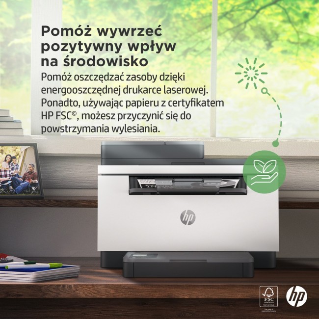 HP LaserJet MFP M234sdw Printer, Black and white, Printer for Small office, Print, copy, scan, Scan to email Scan to PDF Compact Size Energy Efficient Fast 2 sided printing 40-sheet ADF Dualband Wi-Fi