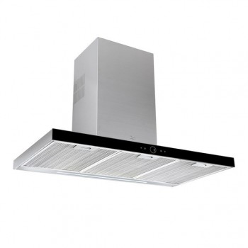 Teka DLH 786 T Wall-mounted Black, Stainless steel 701 m /h