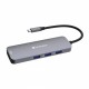 Verbatim CMH-08 USB Type-C 5000 Mbit/s Silver Verbatim CMH-08 USB Type-C 5000 Mbit/s Silver