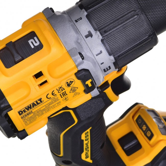 DRILL/DRIVER DEWALT DCD805P2T 18V 2X5,0AH BL TSTAK DRILL/DRIVER DEWALT DCD805P2T 18V 2X5,0AH BL TSTAK