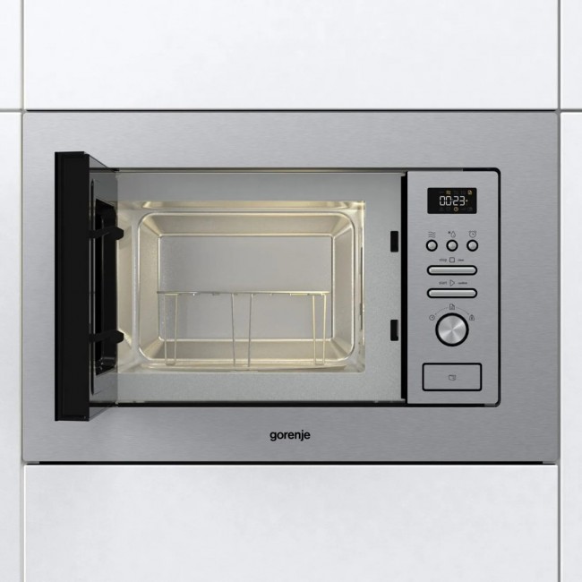 Gorenje BM201AG1X Stainless steel Grill microwave Built-in 20 L 800 W Gorenje BM201AG1X Stainless steel Grill microwave Built-in 20 L 800 W