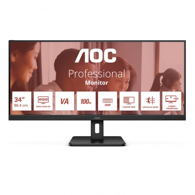 AOC U34E2M computer monitor 86.4 cm (34 AOC U34E2M computer monitor 86.4 cm (34