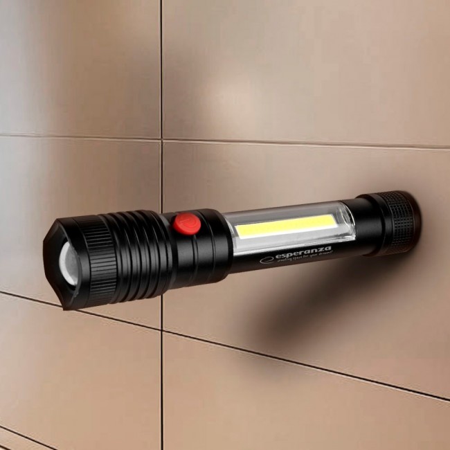 Esperanza Apate Black Hand flashlight LED Esperanza Apate Black Hand flashlight LED