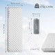 Naturehike Tuye R 5.8 Mattress cnh22dz016 square regular wide-carbon silver Naturehike Tuye R 5.8 Mattress cnh22dz016 square regular wide-carbon silver