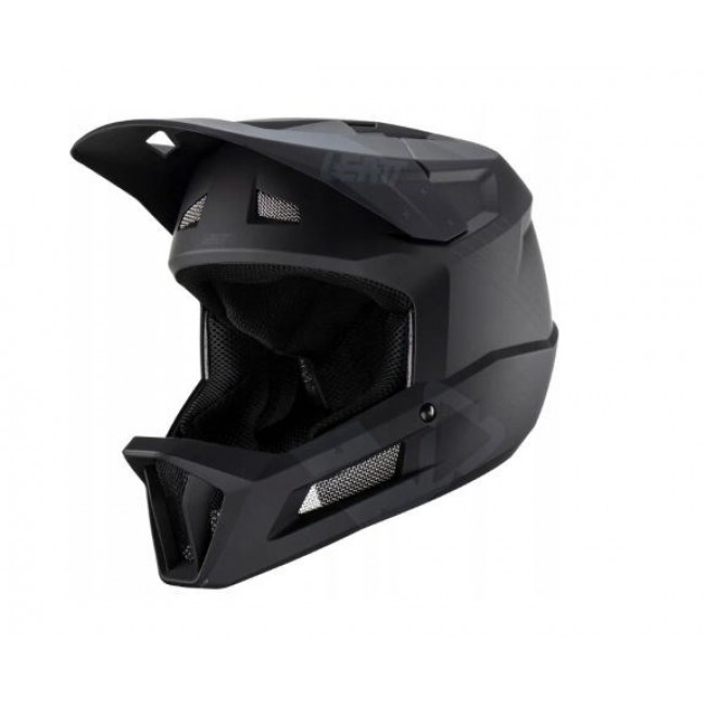 LEATT MTB Gravity 2.0 V23 Full-Face Cycling Helmet, Size L (59 60 cm), Black