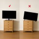 Maclean MC-450 Universal TV Stand for TV Cabinet max. 40kg, max. VESA 400x400 32-65
