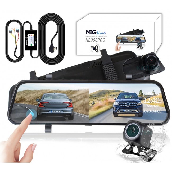 Video recorder mirror MBG LINE HS900 Pro Sony Video recorder mirror MBG LINE HS900 Pro Sony