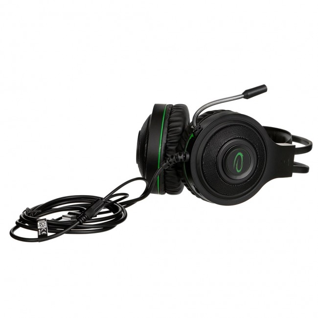 Esperanza EGH430 Headphones with microphone Headband Black, Green