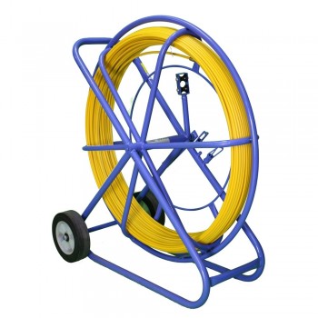 FIBERGLASS CABLE PULLER 9mm/100m (REMOTE CONTROL/STEEL) PE + STAND