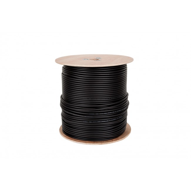 Coaxial Cable F690 BV+GEL BLACK 305m Coaxial Cable F690 BV+GEL BLACK 305m