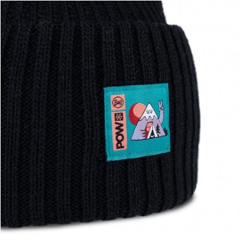 Czapka BUFF KNITTED BEANIE POW RUTGER BLACK one size
