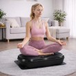 Extralink Moonwalk Spin Move Platofrma Wibracyjna do Cwiczen Fitness 200W czarna