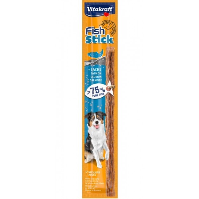 VITAKRAFT Fish Stick Salmon - dog treat - 15 g