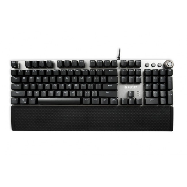 iBox Aurora K-4 keyboard USB QWERTY Black