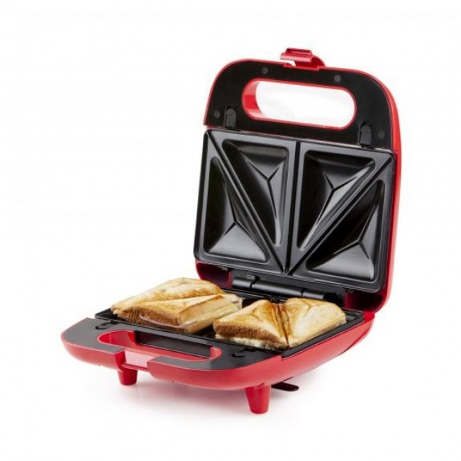 Domo DO9242W waffle iron 2 waffle(s) 750 W Red