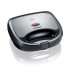 Severin SA 2969 sandwich maker 600 W Black, Stainless steel