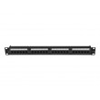 Lanberg PPUA-1024-B patch panel 1U Lanberg PPUA-1024-B patch panel 1U