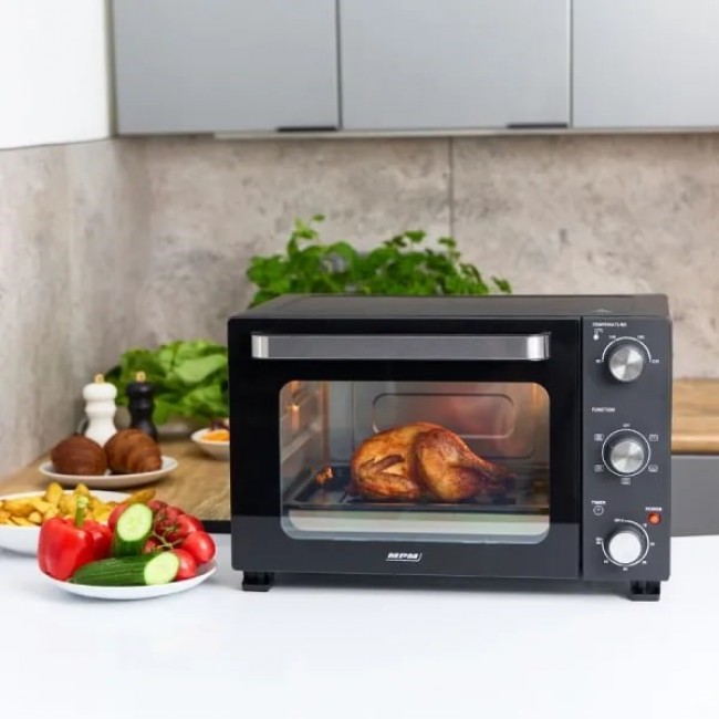 MPM MPE-14/T - Electric Oven with Thermo-circulation System, black MPM MPE-14/T - Electric Oven with Thermo-circulation System, black