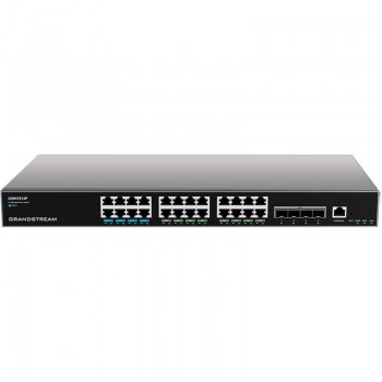 Grandstream GWN 7813P POE 24GE 4SFP+ Managed L3 Switch | Web | L3 Switches
