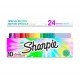 Sharpie 2180834 marker 24 pc(s) Fine tip Black, Blue, Grey, Orange, Pink, Purple, Red, Yellow Sharpie 2180834 marker 24 pc(s) Fine tip Black, Blue, Grey, Orange, Pink, Purple, Red, Yellow