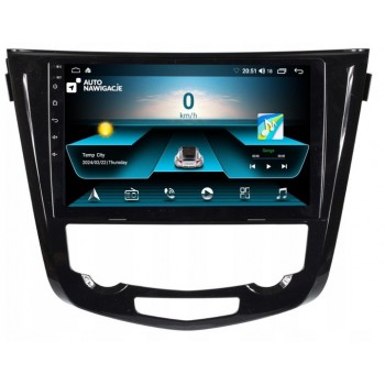 RADIO NAVIGATION GPS NISSAN QASHQAI X-TRAIL 2014+ ANDROID automatic climate control