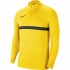 Nike Dri-FIT Academy Men's Sweatshirt Yellow CW6110 719 XL