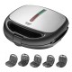 Adler AD 3040 sandwich maker 1200 W Black, Grey Adler AD 3040 sandwich maker 1200 W Black, Grey