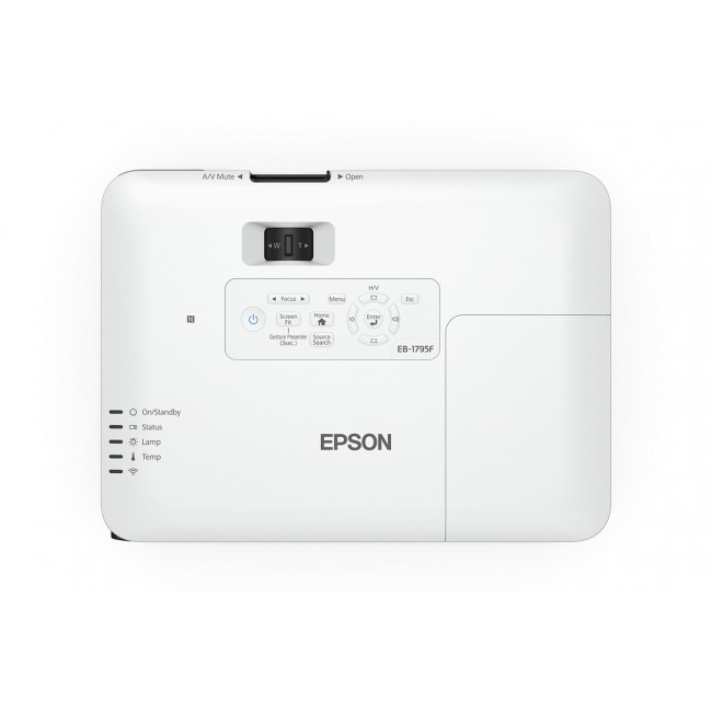 Epson EB-1795F data projector Standard throw projector 3200 ANSI lumens 3LCD 1080p (1920x1080) White, Black