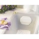 Suction cup bath cushion