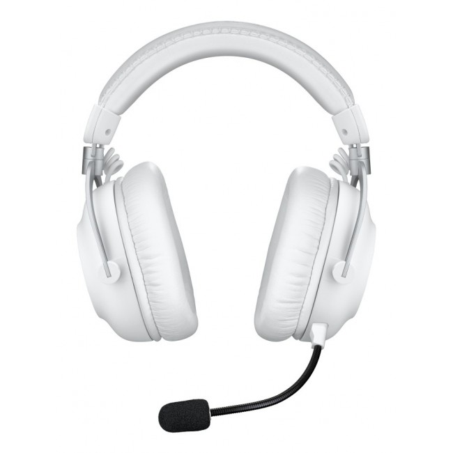 Logitech G 981-001269 headphones/headset Wireless Head-band Gaming Bluetooth White