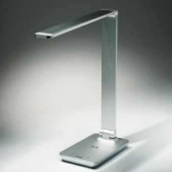 TIROSS LAMPKA BIURKOWA 48 SMD LED 10W 580 LUMEN W /SREBRNA