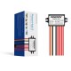 INNOVV Power Hub 3: a waterproof 12 V power splitter for 5 devices, featuring battery protection and fuses
