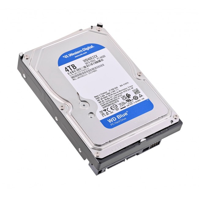 Western Digital WD Blue 3.5-Inch PC HDD internal hard drive 4 TB 5400 RPM 128 MB 3.5