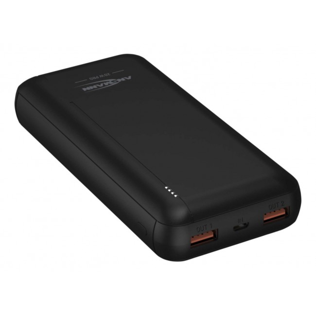 Ansmann PB320PD Lithium Polymer (LiPo) 20000 mAh Black Ansmann PB320PD Lithium Polymer (LiPo) 20000 mAh Black