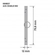 Activejet LED wall lamp AJE-CHARLIE NW Activejet LED wall lamp AJE-CHARLIE NW