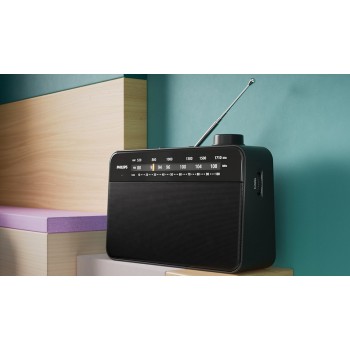 Philips TAR2509/10 Portable FM/AM Radio